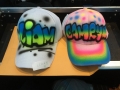 Air Brush Hats Finished Product