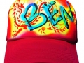 Air Brush Hat Sample