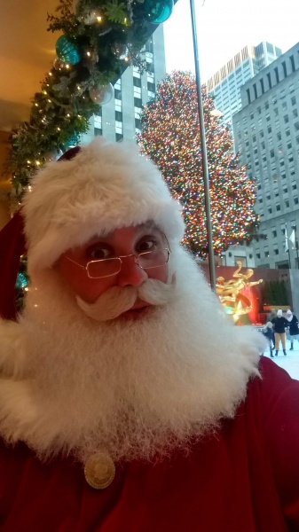 Santa  At Rockefeller Center