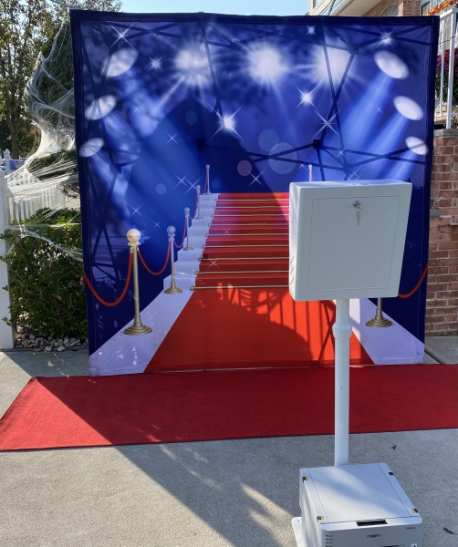 Open Air Red Carpet Photo Booth