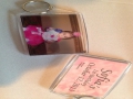 Photo Favor Keychains w/ Custom Labels