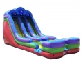 18 Ft Dual Lane Retro Slide